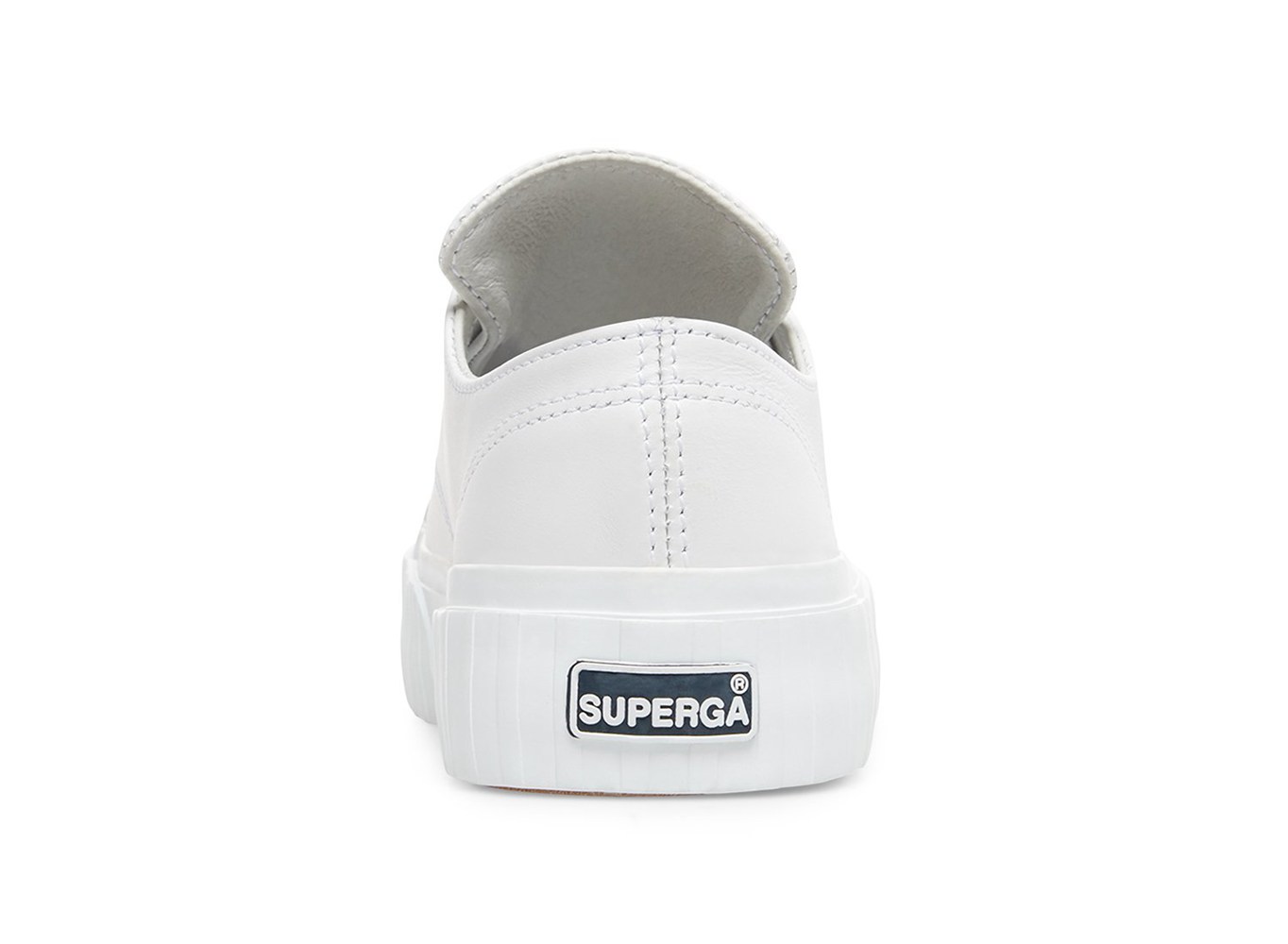 Tenis Feminino Branco - Superga 2630 Cownappau Couro - TNXKH-2397